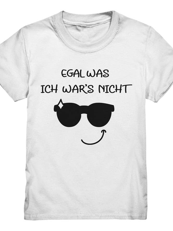 Ich war's nicht Kinder T-Shirt für den Großhandel von Tigerlino®