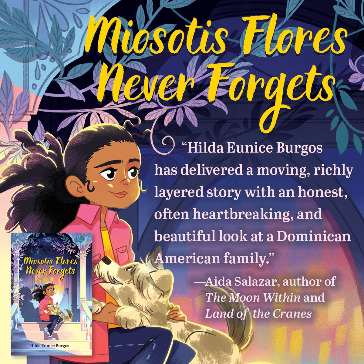 Lee & Low Books Inc - Wholesale Early Reader Book (6-8) - Miosotis Flores Never Forgets by Hilda Burgos4