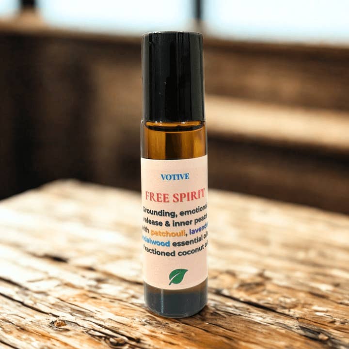 Roll-on essential oils for mood 0.33oz |Aromatherapy for Calm & Focus for wholesale by Votive