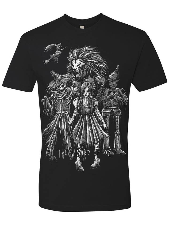 Dark Wizard of Oz Tee for engroshandel hos vampirefreaks