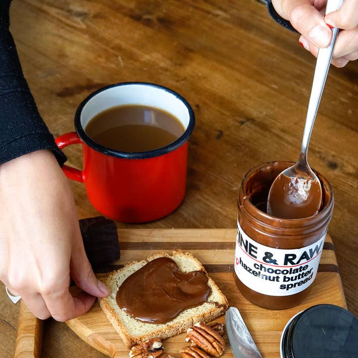 FINE & RAW - Wholesale Nut Butter - Chocolate Hazelnut Butter Spread