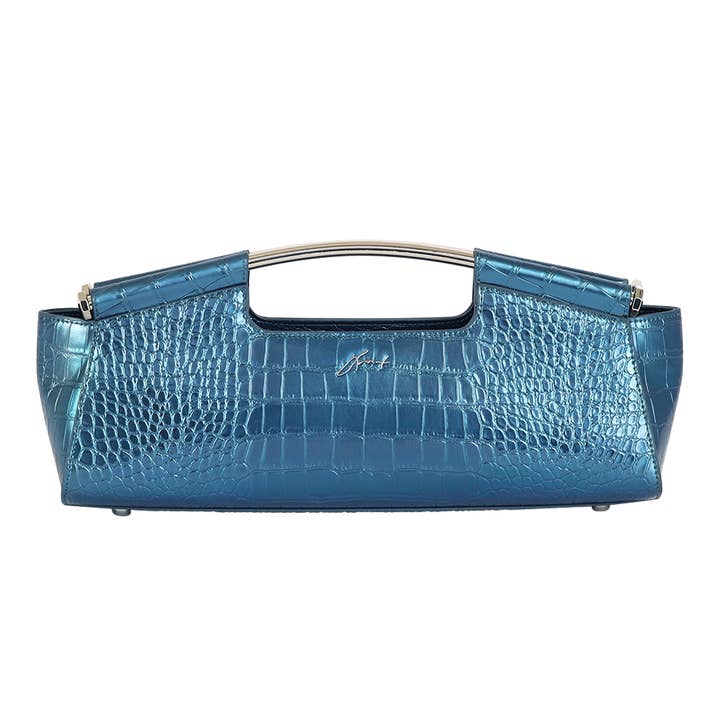 Lambert - Wholesale Top Handle Bag - Women's - EDGE BAG BLUE