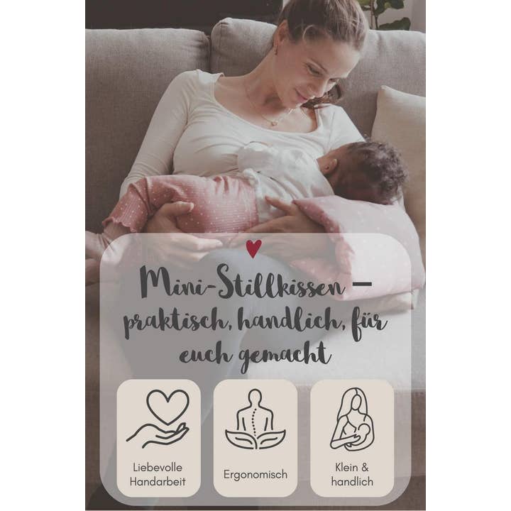 HOBEA-Germany GmbH - Wholesale Nursing Pillow/Pad - Maternity - Mini Nursing Pillow Waffelmuster mauve2