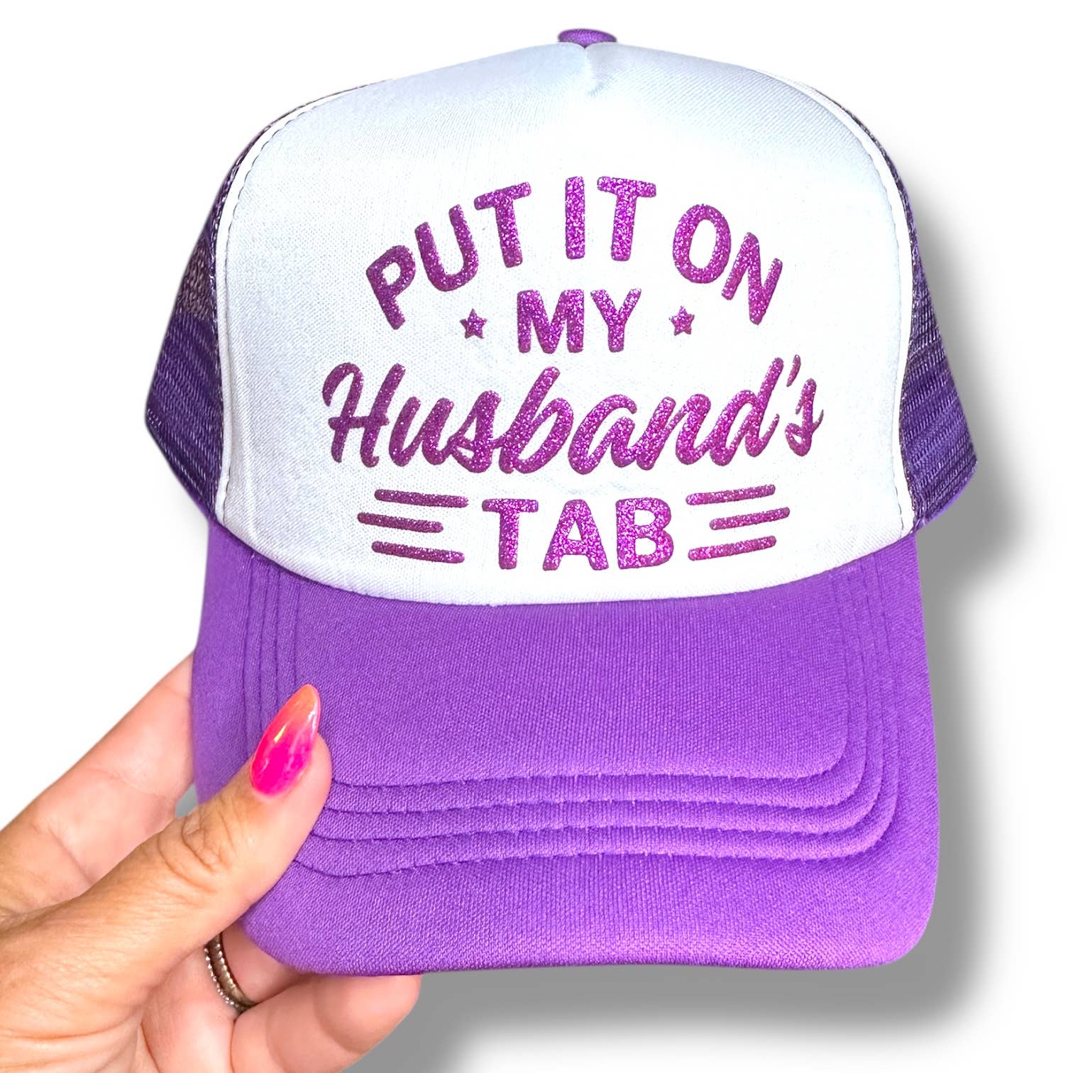 Nauti Noggins – wholesale Trucker hat – Women’s – Trucker Hat - Put it on My Husbands Tab7