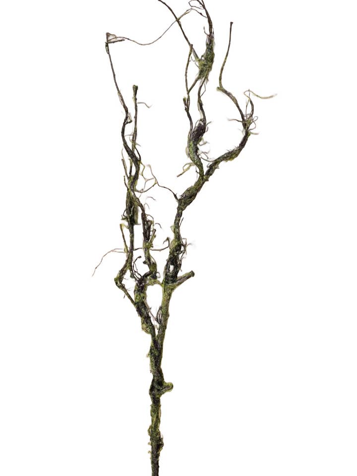 Spray de brindilles moussues, #S1601-BRNG pour la vente par Select Artificials, Inc.