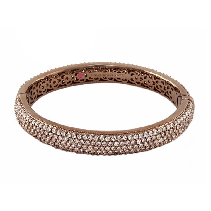Glamour Pave Bangle for wholesale by Lauren G Adams