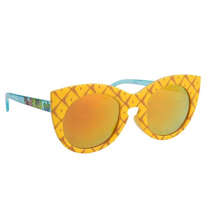 Officially Licensed Kids Arkaid Spongebob Pineapple Sunglass for wholesale by H2W dba Sun-Staches