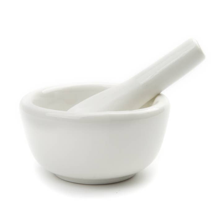 Fox Run Porcelain Mini Mortar and Pestle, 2.75" x 1.5" for wholesale by Fox Run Brands