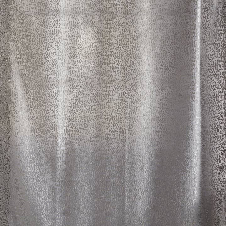 Cloud 9 Design - Wholesale Curtain - Olivia Geometric Silver Embroidered Panel1