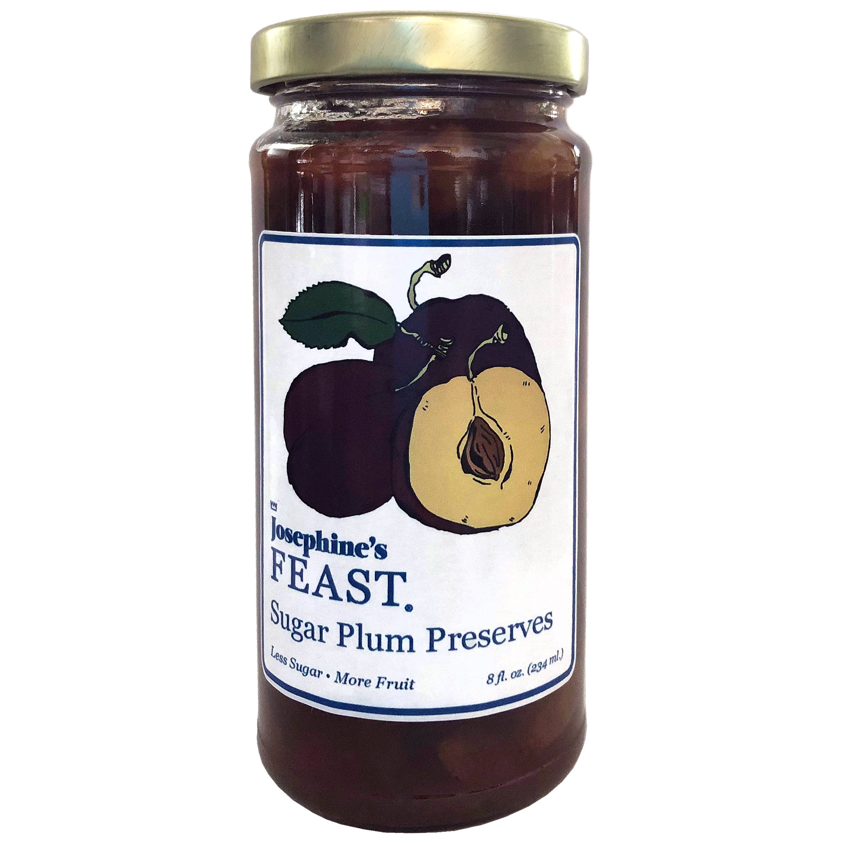 Small Batch Spiced Fig & Plum Jam - Feast In Thyme