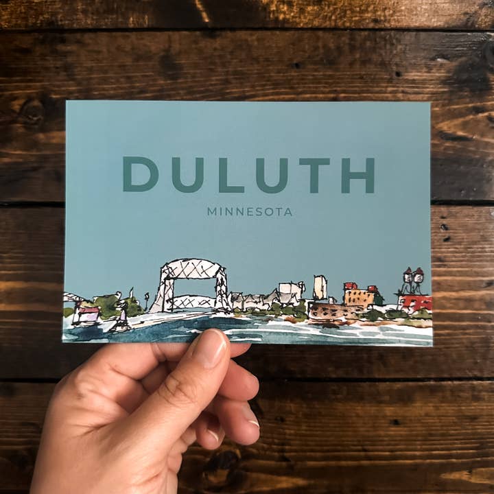 Postkarte aus Duluth, Minnesota für den Großhandel von Art by Sj Nielsen