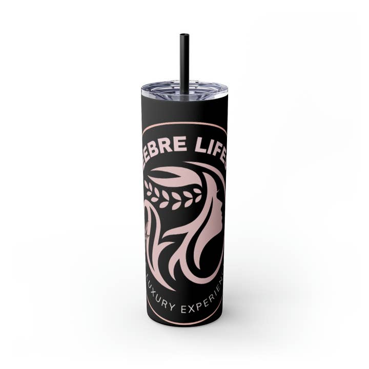 Coffeebre Lifestyle Skinny Tumbler met rietje, 20 oz voor wholesale door Coffeebre