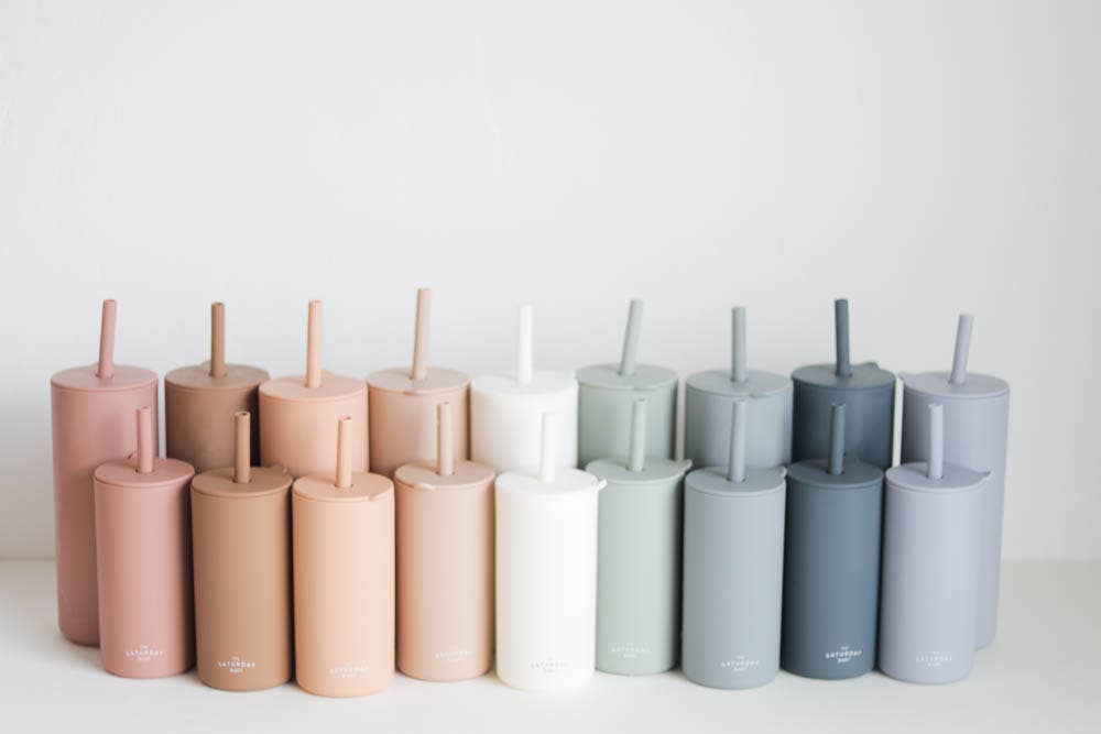 The Saturday Baby - Wholesale Drinking Glass/Cup - Kids & Baby - Kid Silicone Straw Cups49