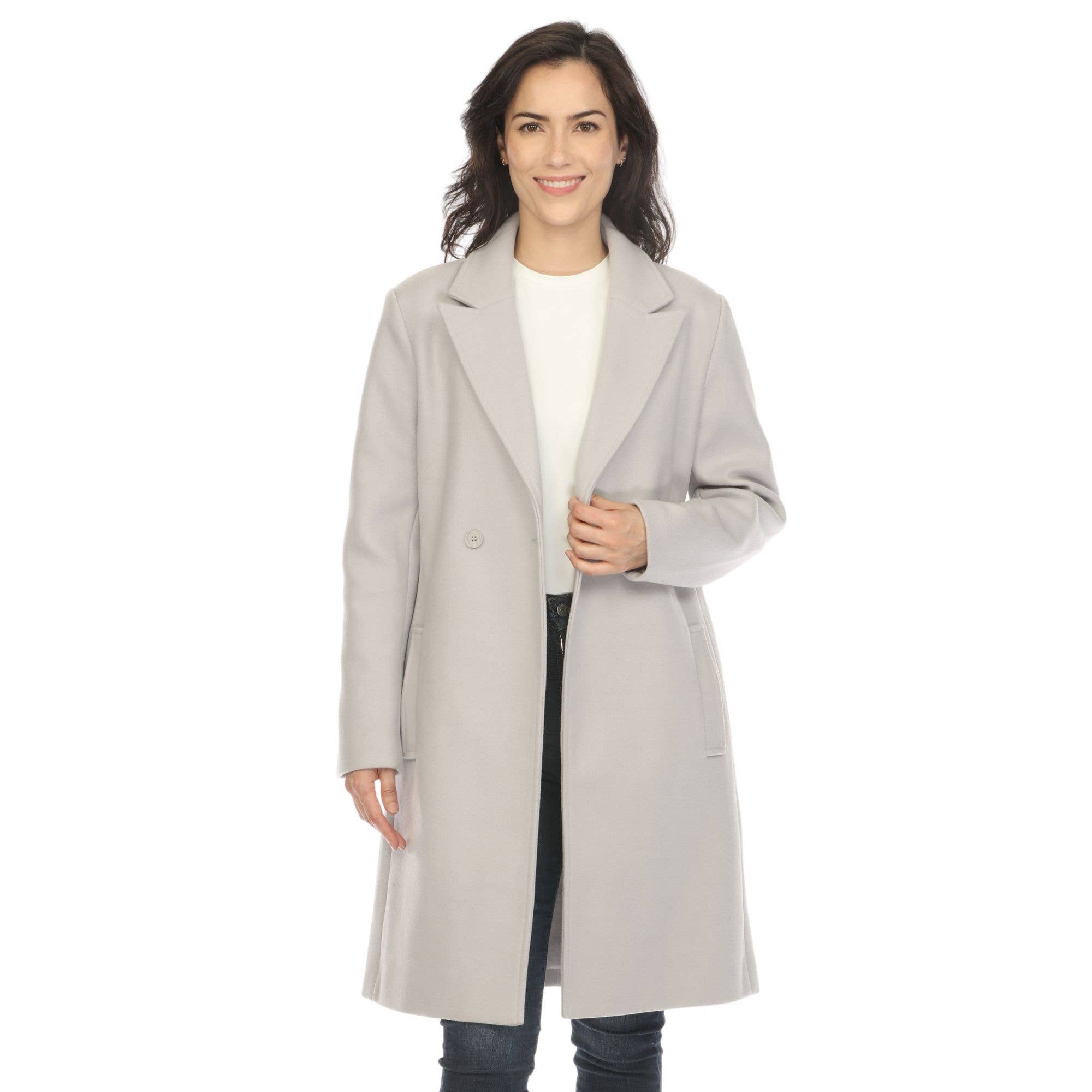 WHITE MARK - Vente Manteau – femme - Manteau Walker classique pour femmes25