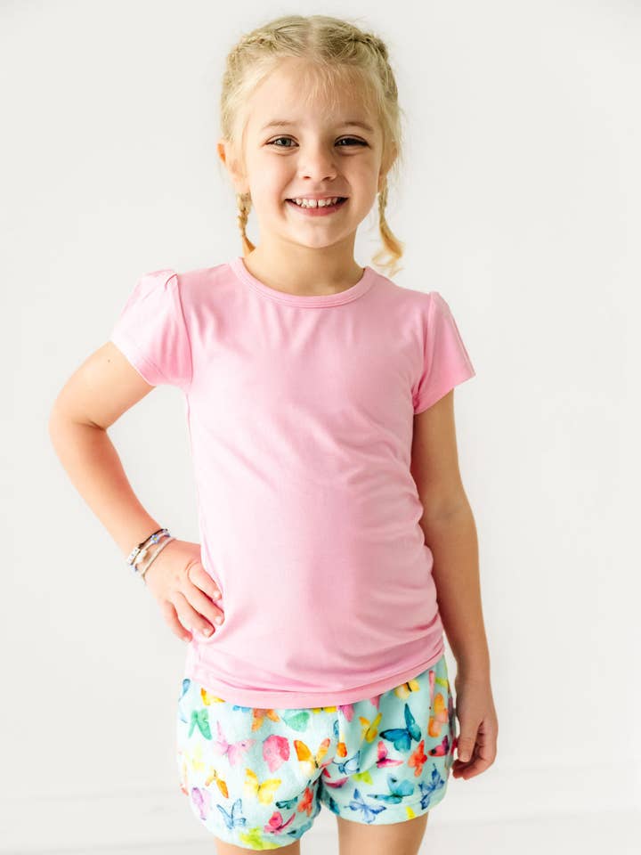 Plys Shorts-Sommerfugle for engroshandel hos Macaron + Me