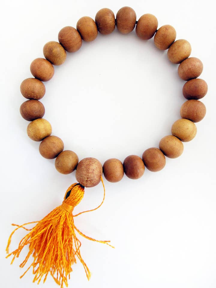Sandalwood Mala Bracelet - 8mm for wholesale by Tika