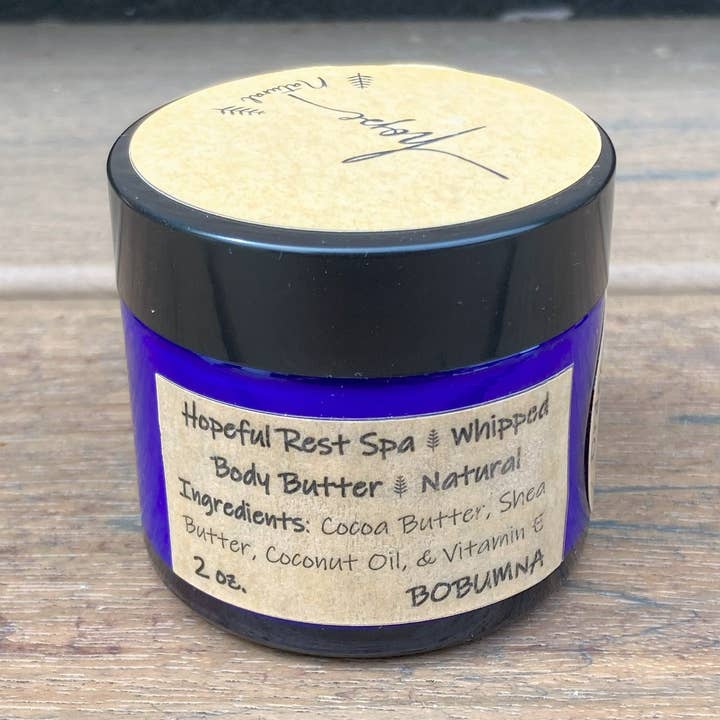 Natural Body Butter for wholesale by Hopeful Rest Spa