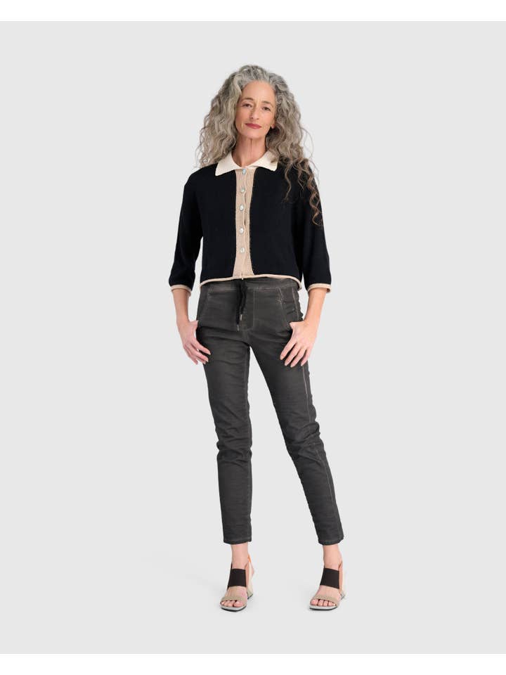 MIX Coco Cardigan, Black for wholesale on Faire7