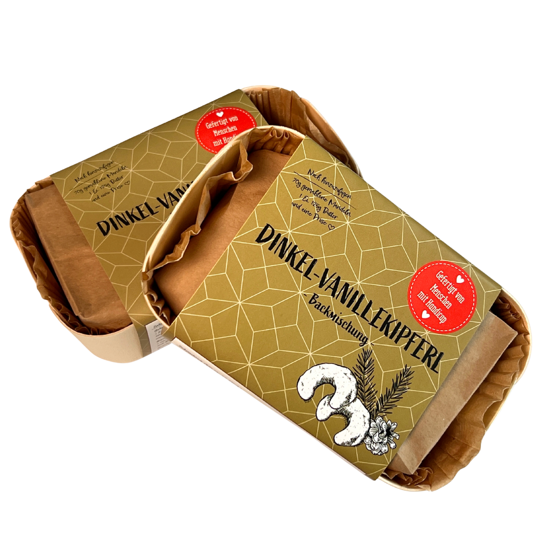 Wunderle GmbH - Wholesale Cookie Mix - Spelt vanilla kipferl Christmas baking mix3