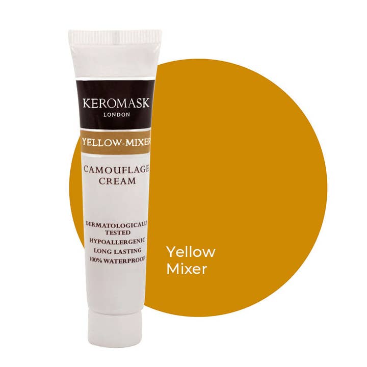 Full Coverage Foundation + Concealer | Mixer Yellow for wholesale by Keromask London
