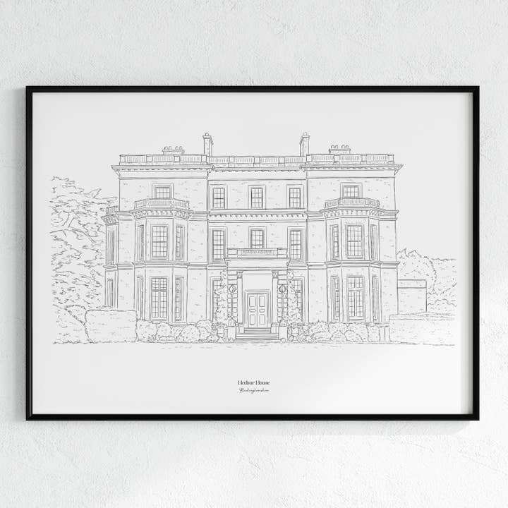 Hedsor House, Buckinghamshire. for wholesale by Morello Press