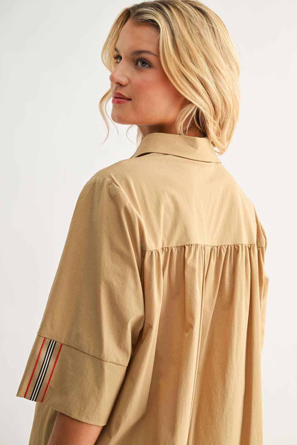 Joh Apparel - Wholesale Dress - Women's - Wendi Woven Tunic Dress51