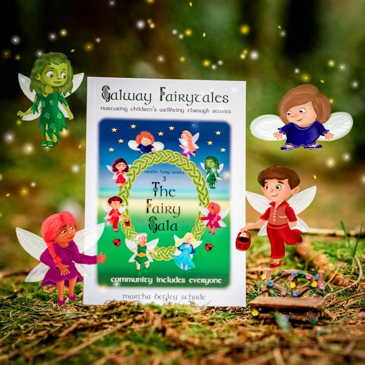 Le Gala des fées. La communauté inclut tout le monde. pour la vente par Galway Fairytales