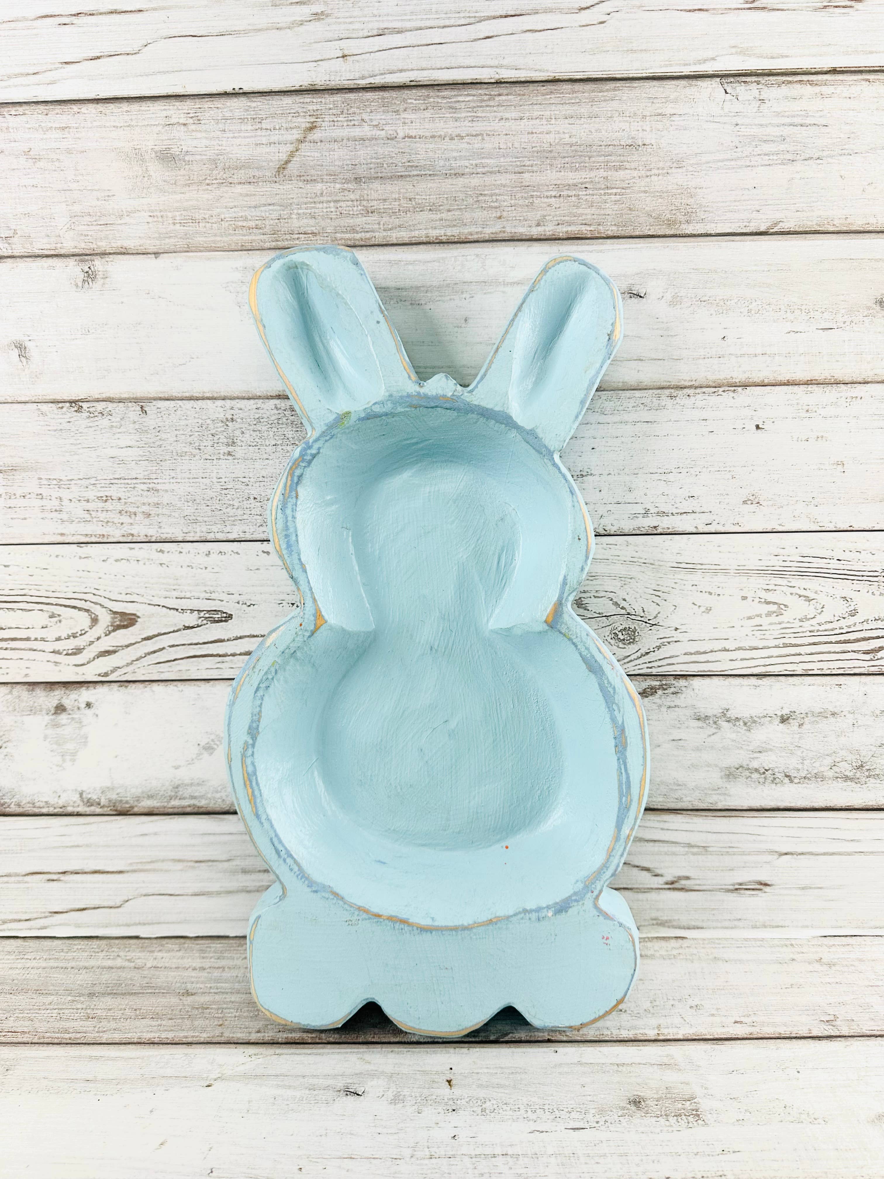 VALENTINA IMPORTS INC - Wholesale Candle Holder - Easter Rabbit Dough Bowl  Candle Ready 0