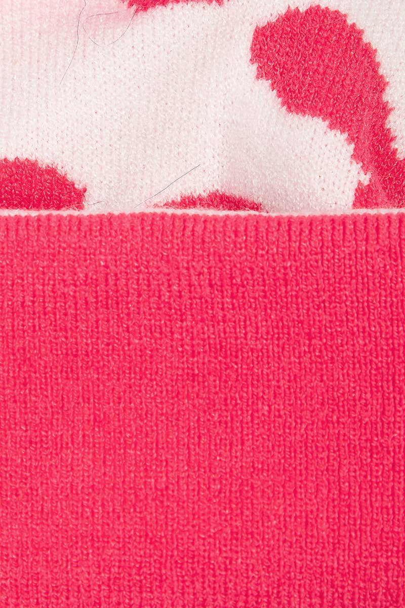 Collections by Fame Accessories - Wholesale Beanie - Dames - Muts met koeprint1