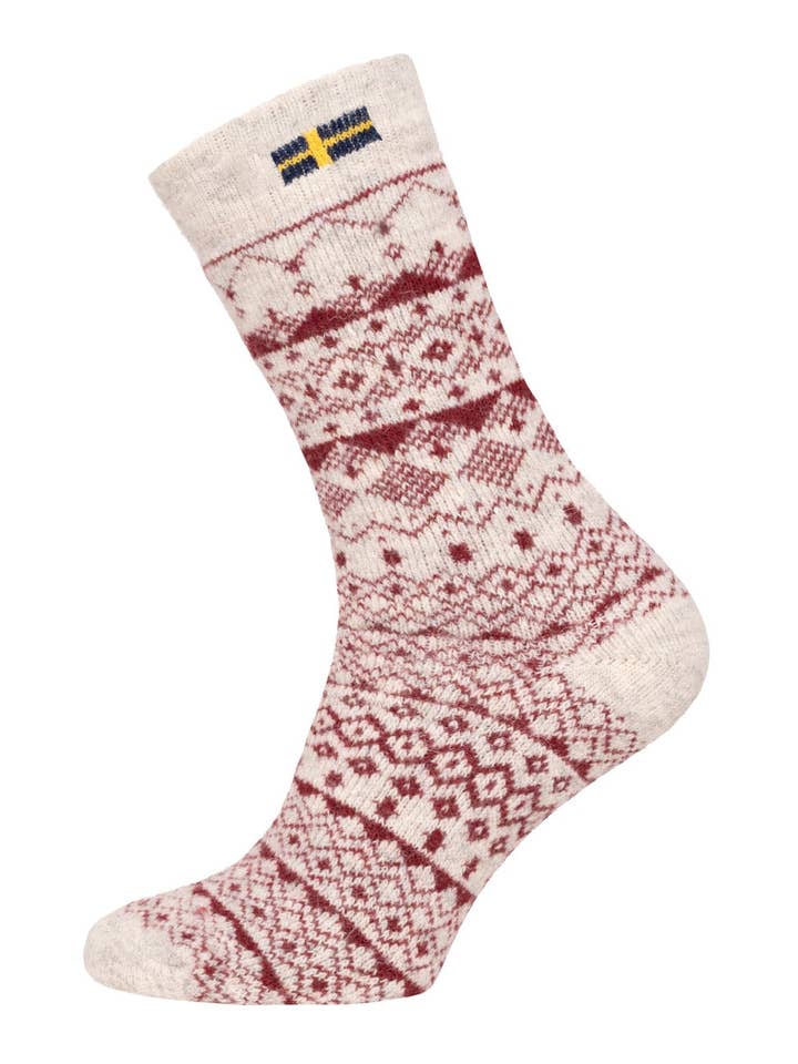 HomeOfSocks - Wholesale Socks - Unisex - A pair of 80% wool socks Sweden flag Scandinavian10