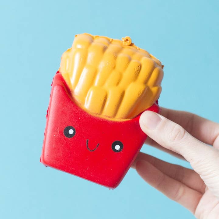 La Petite Épicerie – Engroshandel Fidget - Børn – Stor Squishy Antistress - Pommes frites bakke