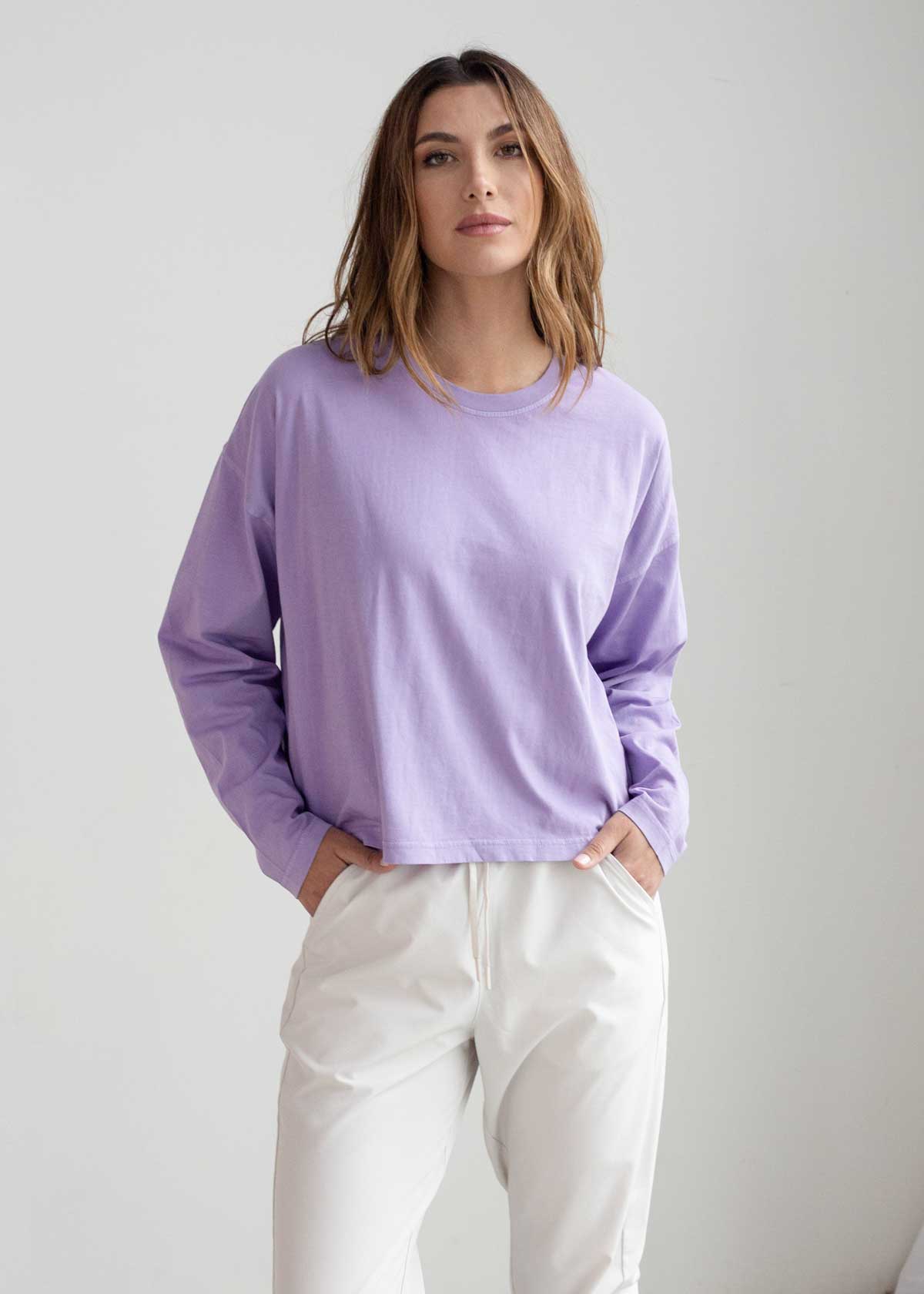 chicka-d - Vente Sweat-shirt – femme - Bar Harbor à manches longues, en toutes couleurs14