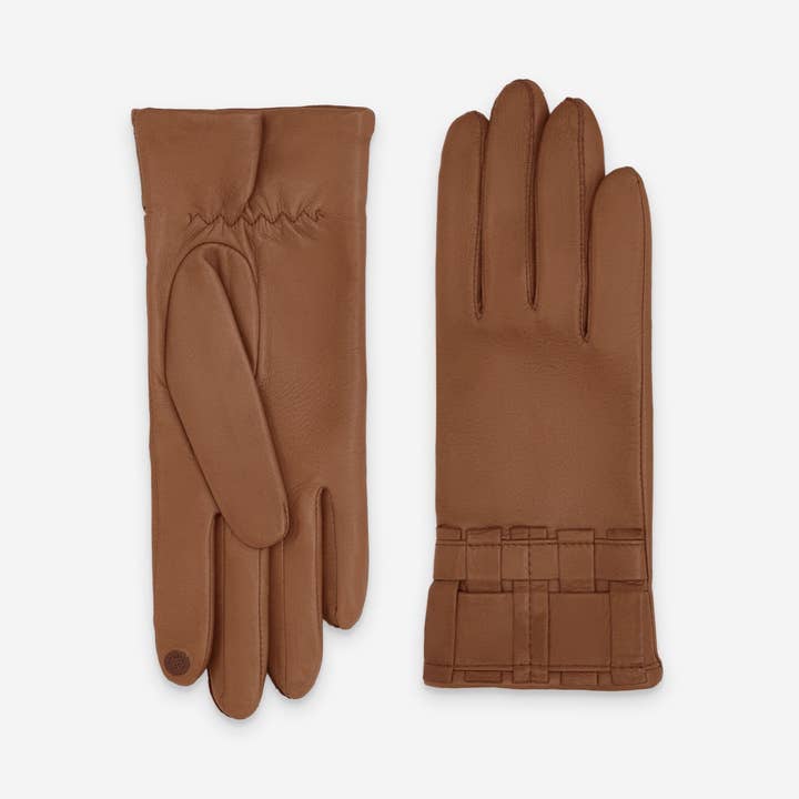 Glove Story - Wholesale Gloves - Women's - Lambskin Leather Gloves–100% Silk Lining–Touchscreen–21594SN3
