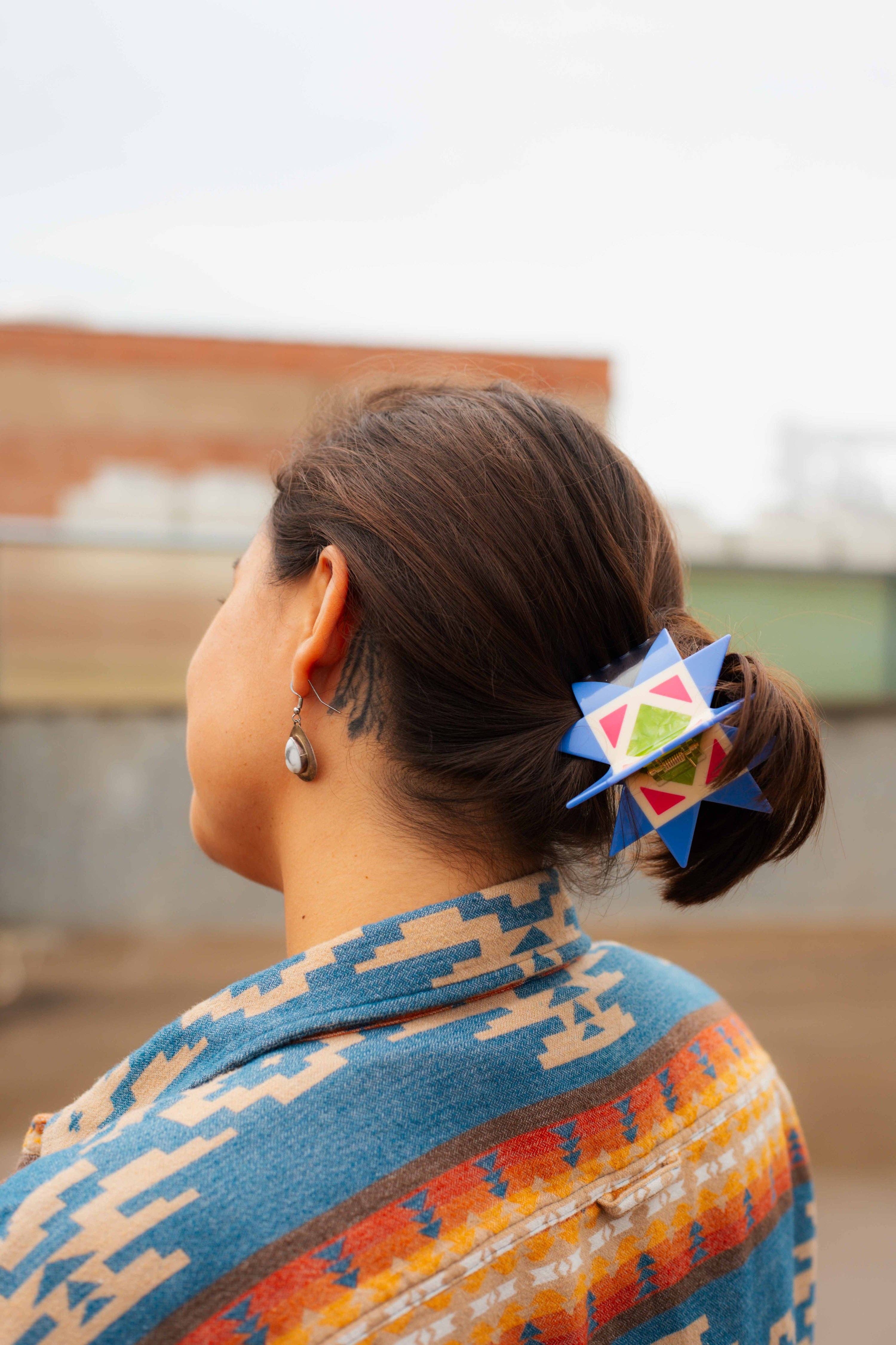 The Peach Fuzz - Wholesale Hair Accessories Set - Women's - Quilt Hair Claw4