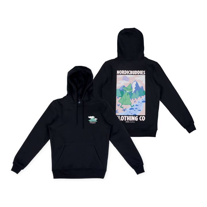 Snufkin Adventure Hoodie Unisex for wholesale by Nordicbuddies