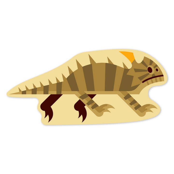 STICKERS Horned Lizard Geometric for wholesale by Lantern Press