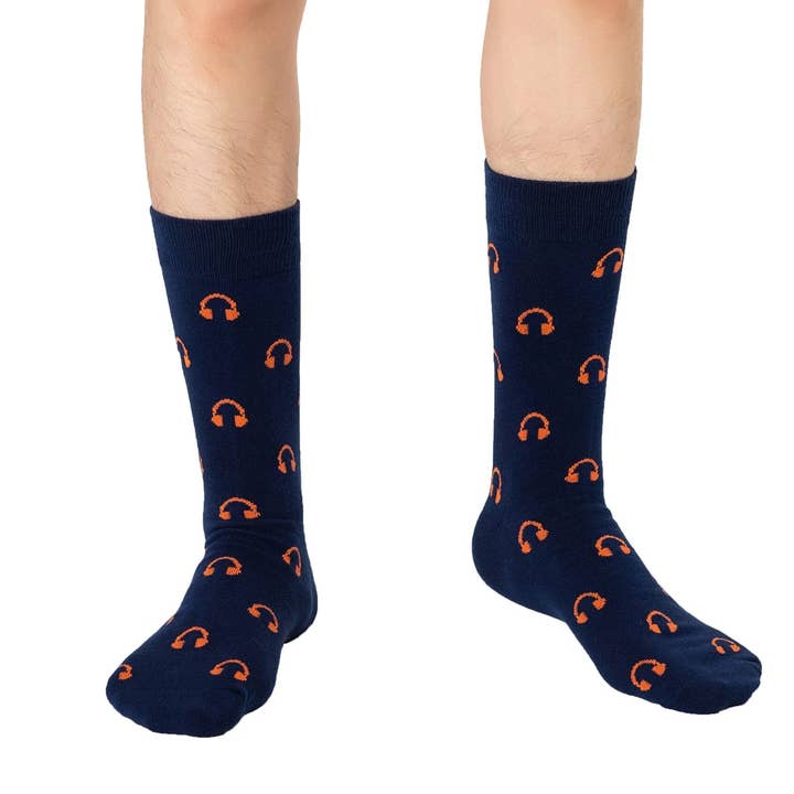 AusCufflinks - Wholesale Socks – Men's - Headphones Socks4