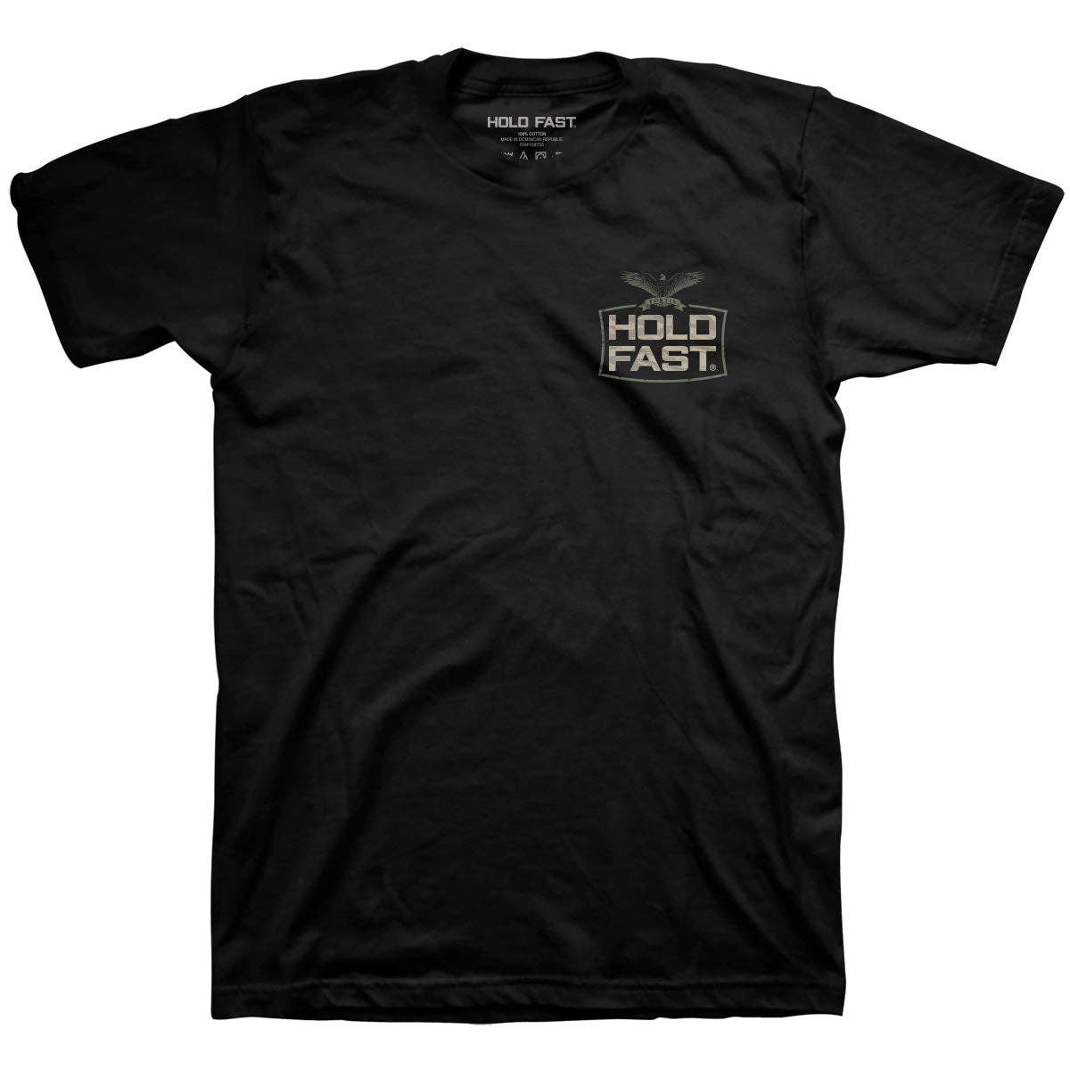 Noir T-shirt Hold Fast pour homme Brave Strong Humble en vente sur Faire2