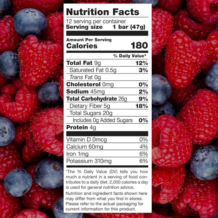 Jonesbar - Wholesale Snack Bar - JONESBAR Berries & Almond Organic Fruit & Nut Bar6