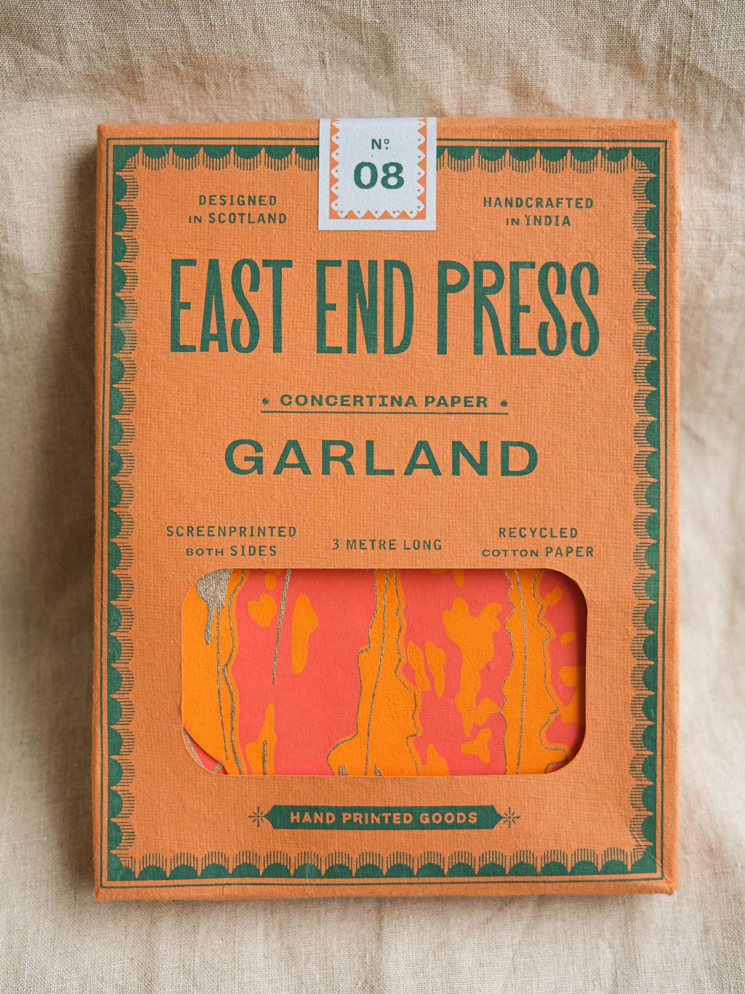East End Press - Wholesale Slingers - Pompoenen Concertina Garland4