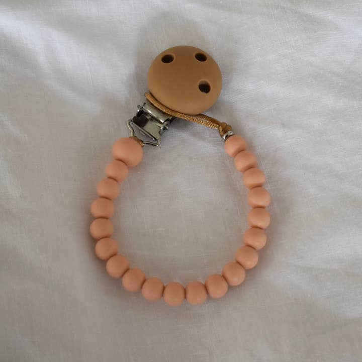 Bella Zailea - Wholesale Pacifier Clip - Baby - Silicone Dummy Clip - Vintage | Safety Certified