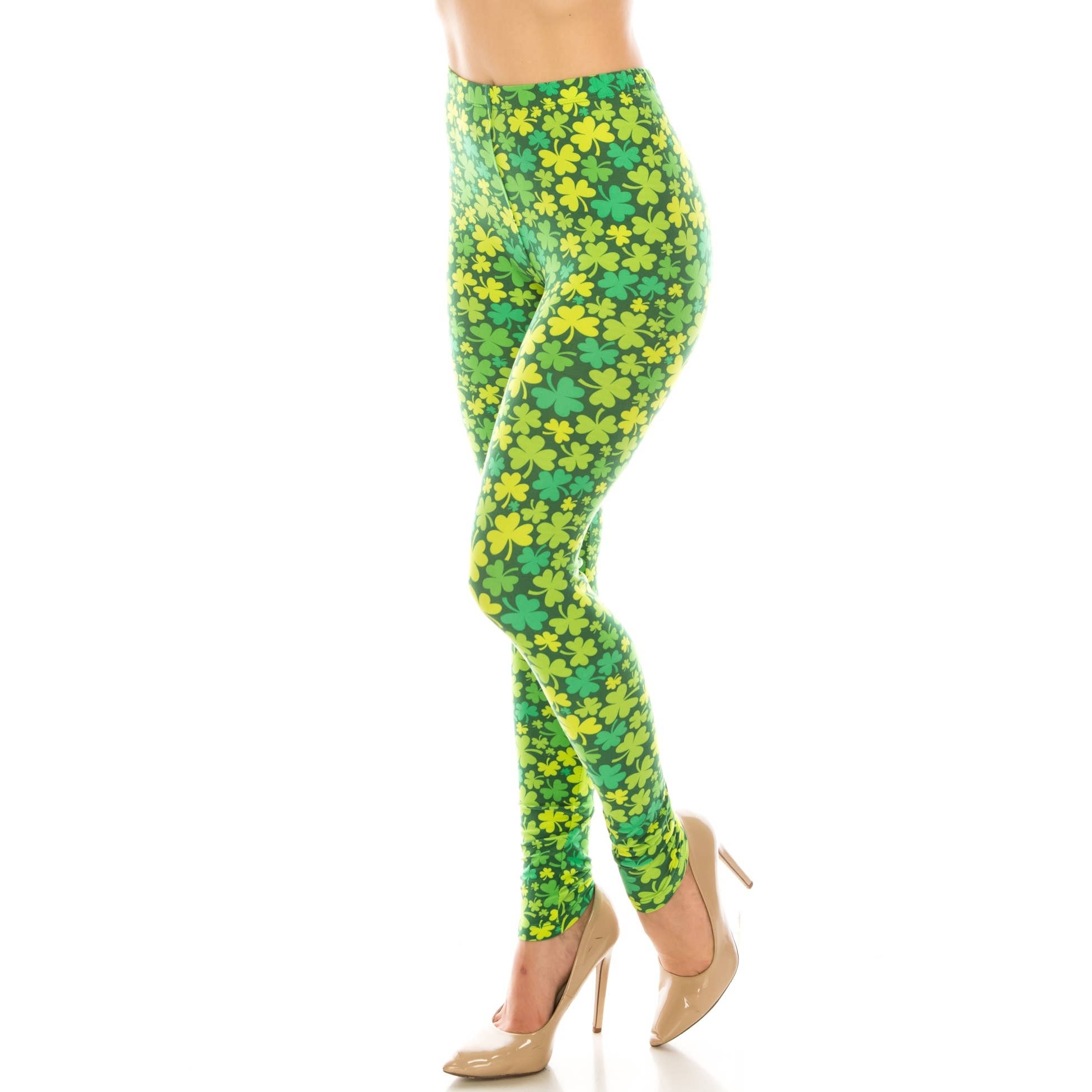 MULTI Women's Buttery Soft Fashion Leggings LDR-I104 for wholesale on Faire1