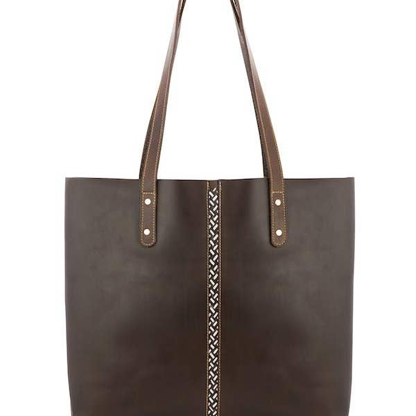 Zenú Tote | Espresso pour la vente par Desisano