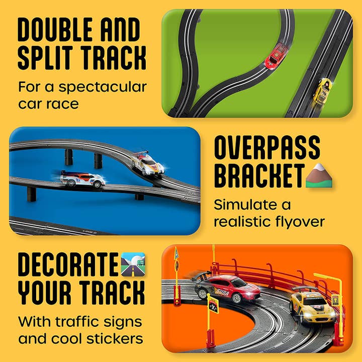 Atlasonix - Wholesale Toy Car/Truck - Kids - Slot Car Race Track Sets, Battery or Electric Race Car Track