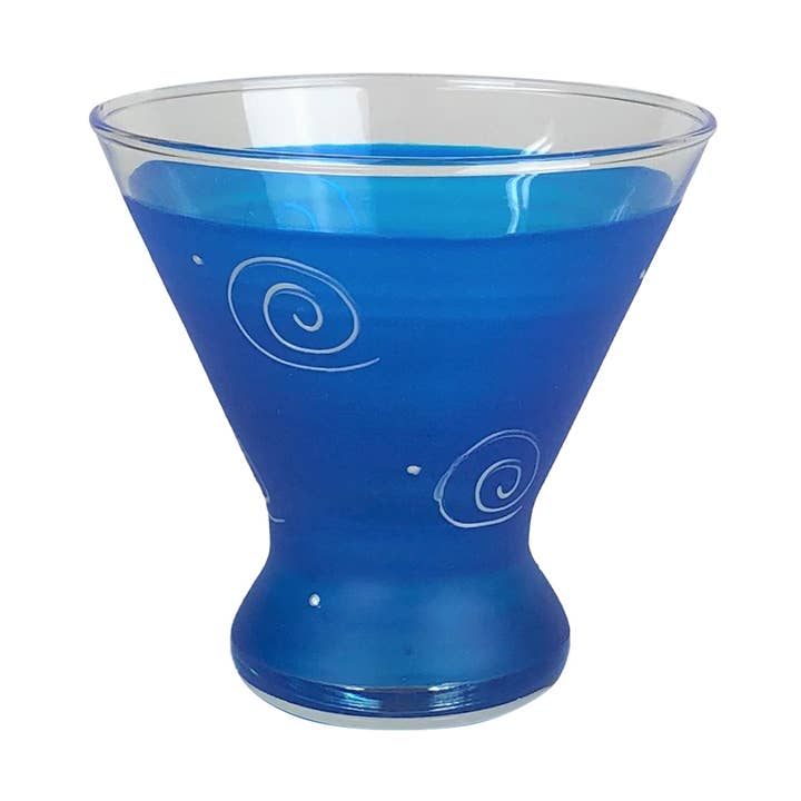 Golden Hill Studio - Vendita all'ingrosso Bicchieri da cocktail/superalcolici - Occhiali cosmopoliti turchesi splendore peruviano0