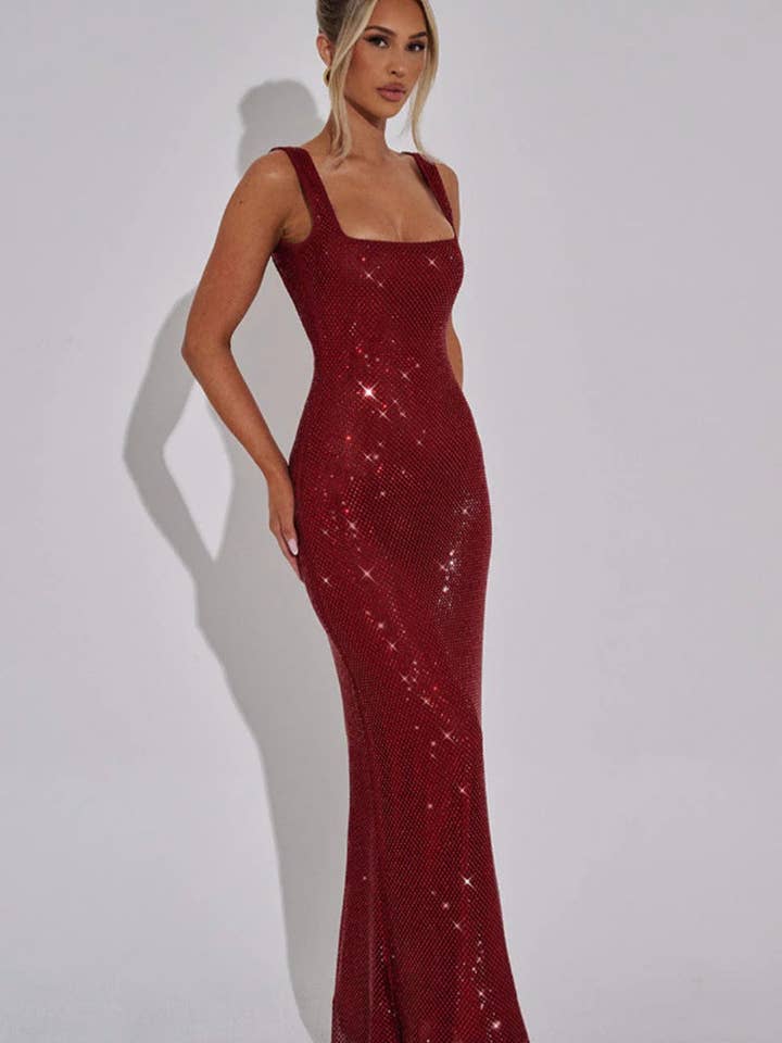 Marayn - Wholesale Dress - Women's - 2025 NEW parkling Sequin Mini Dress Sexy Chic Confident26