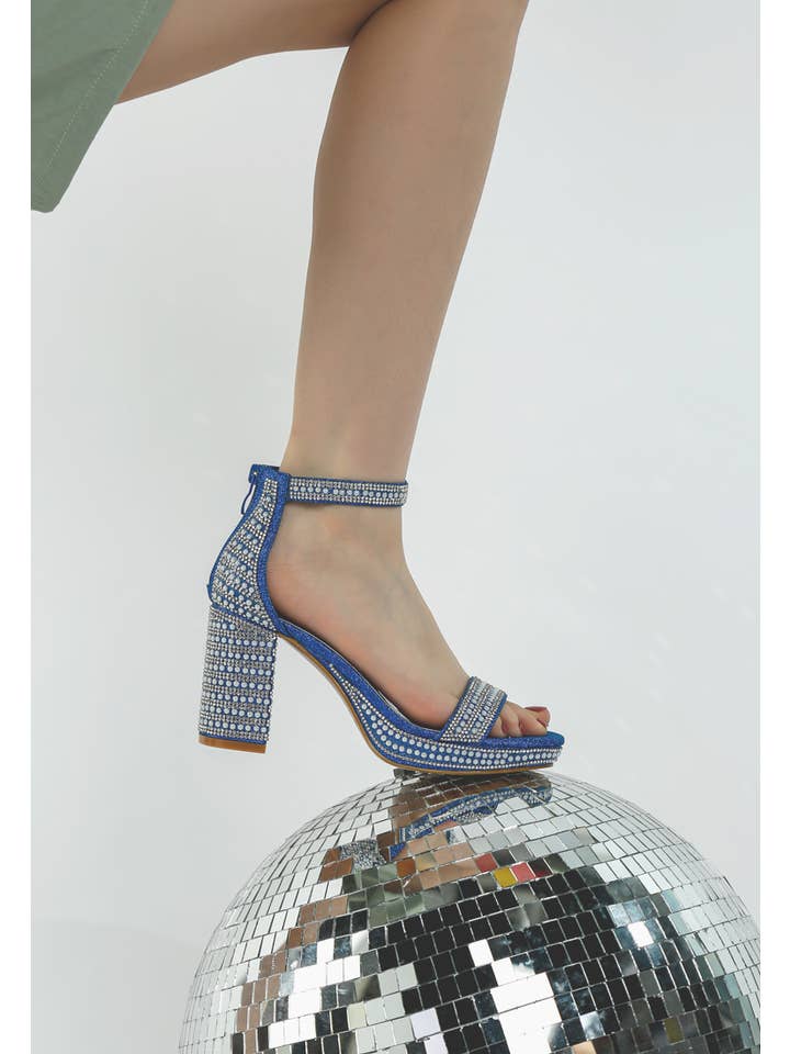 Rag Company - Wholesale Sandals - Women's - Mejuri Rhinestones And Pearl Embellished Sandals