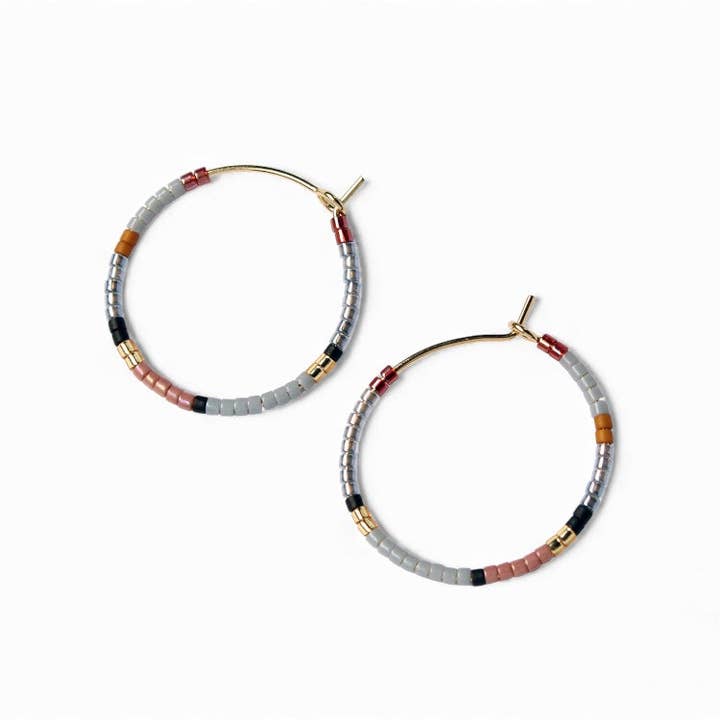 Beauty Hoops Small / Gray for wholesale by bluma project