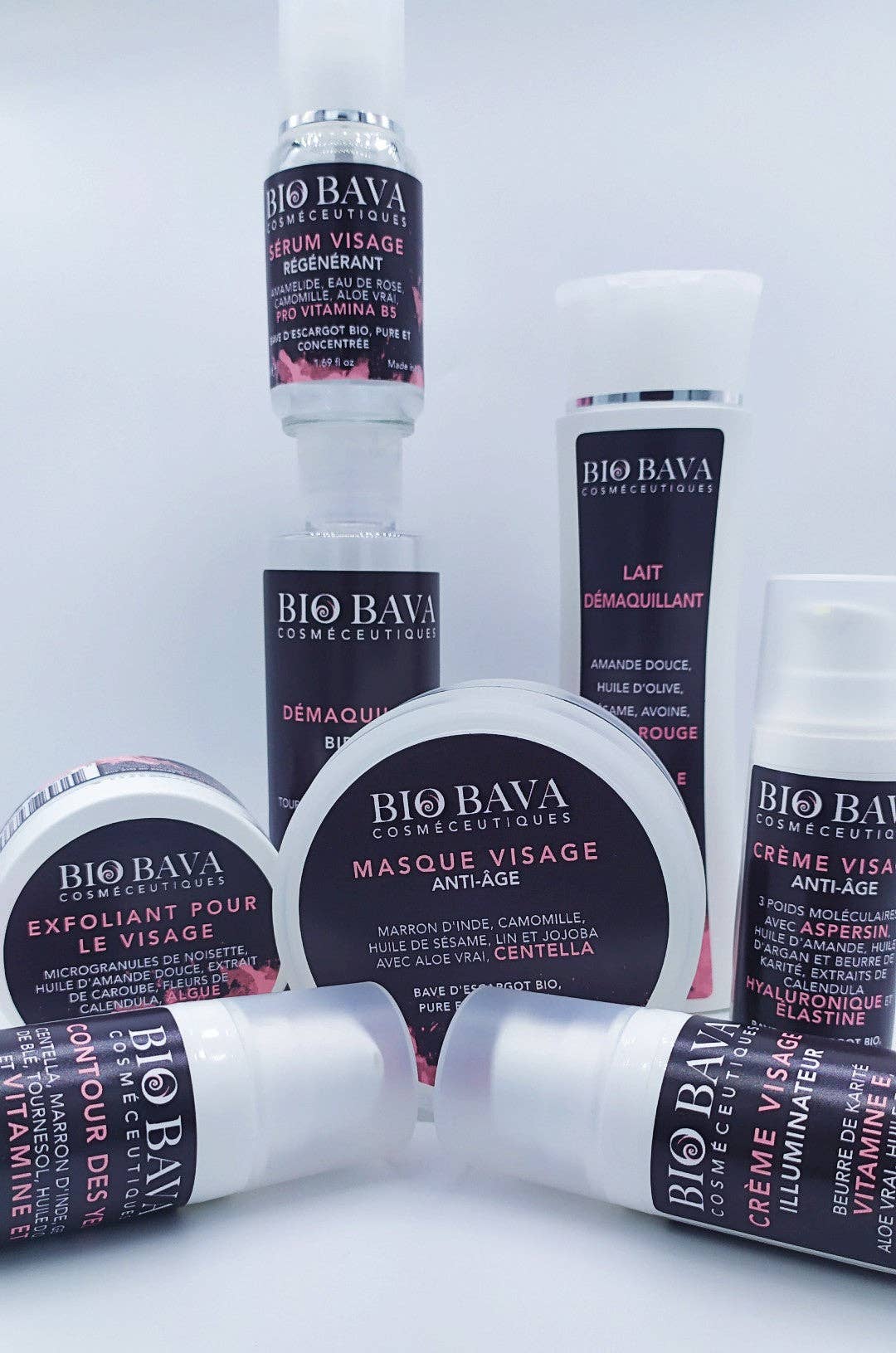 Bio Bava - Cosmeceutica biologica - Wholesale Facial Care Set/Kit - Bio skin care complete3