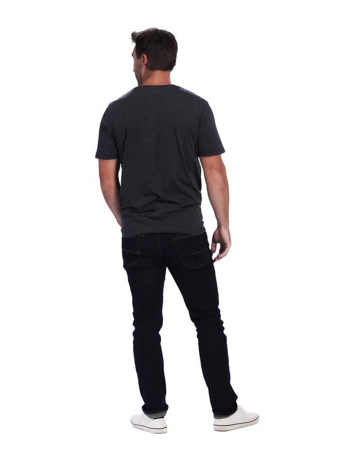 U.S. Apparel - Wholesale T-Shirt - Men's - Unisex Fit Jersey Crew Neck Tee W/ Lt. Burnout Wash19